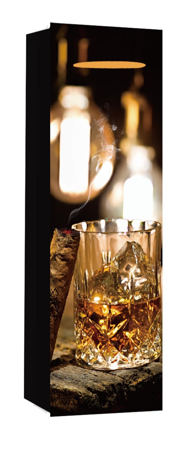 Papírtasak Boros M.whiskey+Jég12*36