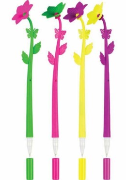 Golyóstoll Centrum Virág 0,7 Mm Vegyes Eldobható