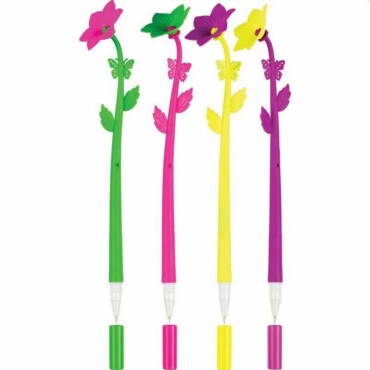 Golyóstoll Centrum Virág 0,7 Mm Vegyes Eldobható