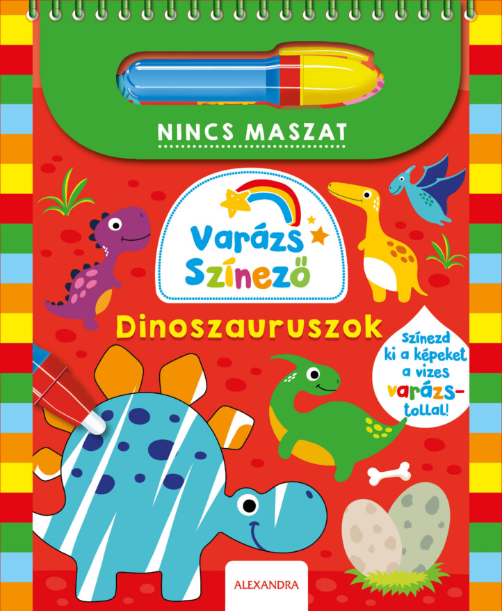 Varázs Színező -  Dinoszauruszok