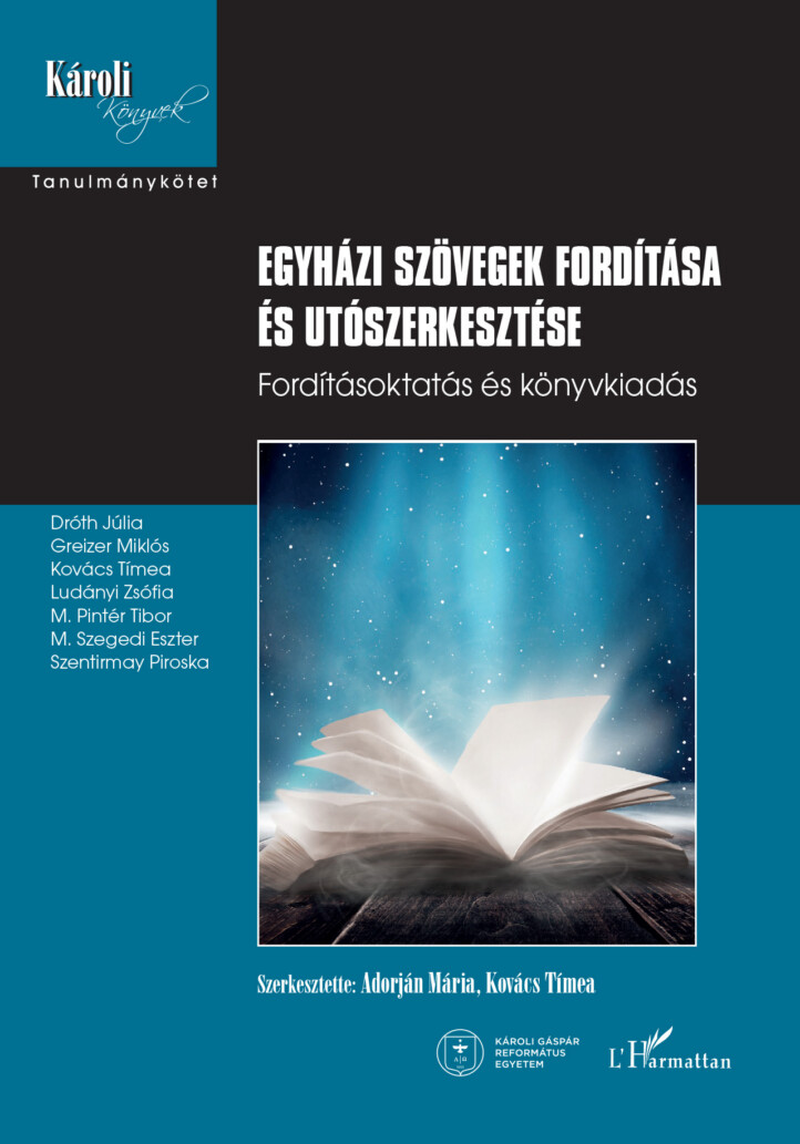 Egyházi Szövegek Fordítása És Utószerkesztése