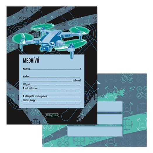 Partimeghívó Borítékkal Drone Pro (5450) 25