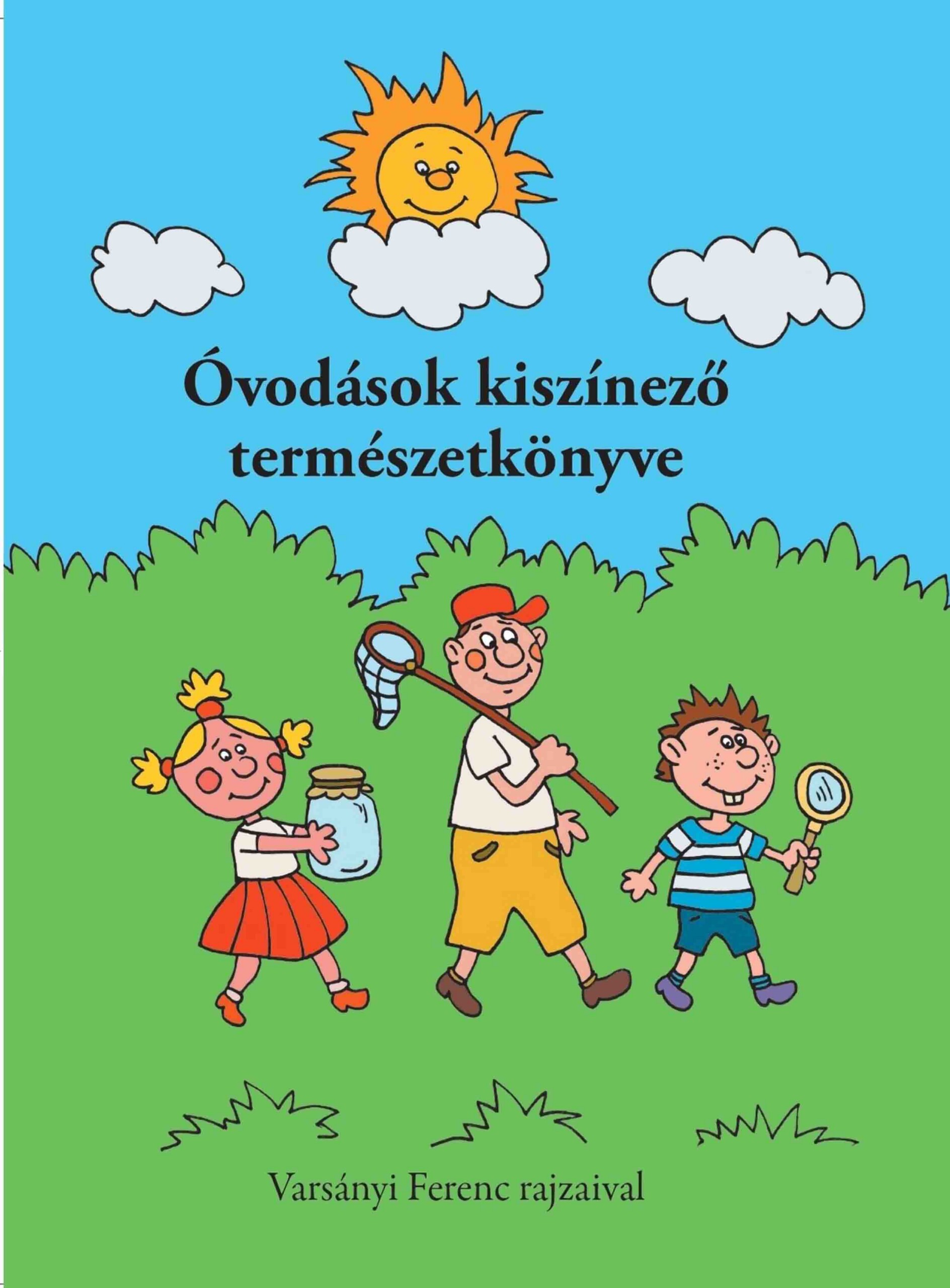 Óvodások Kiszínező Természetkönyve