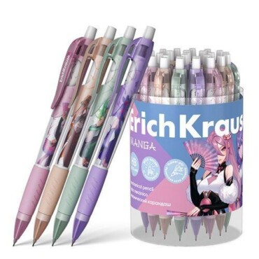 Nyomós Irón Erichkrause Manga 0,7 Mm Vegyes Minták
