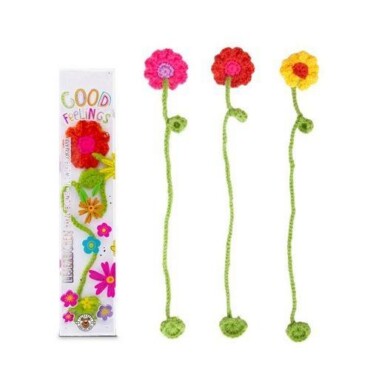 Könyvjelző Trendhaus Good Feelings Horgolt Virág
