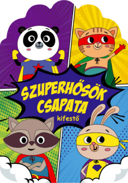 Szuperhősök Csapata - Kifestő