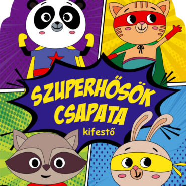 Szuperhősök Csapata - Kifestő