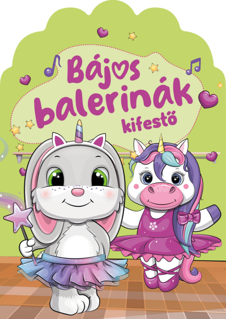 Bájos Balerinák - Kifestő