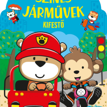 Színes Járművek - Kifestő