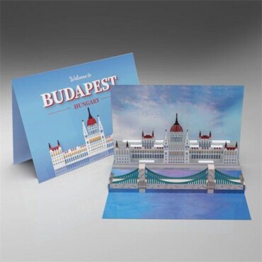 Képeslap Pop-Up Parlament