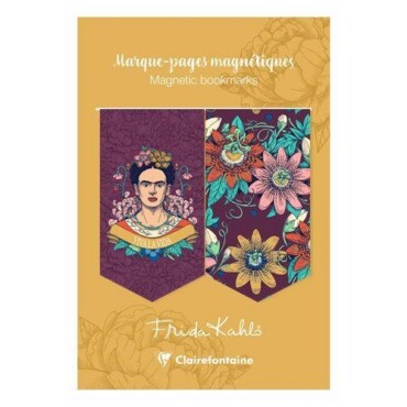Mágneses Könyvjelző Clairefontaine Frida Kahlo, 10,5X15,5 Cm