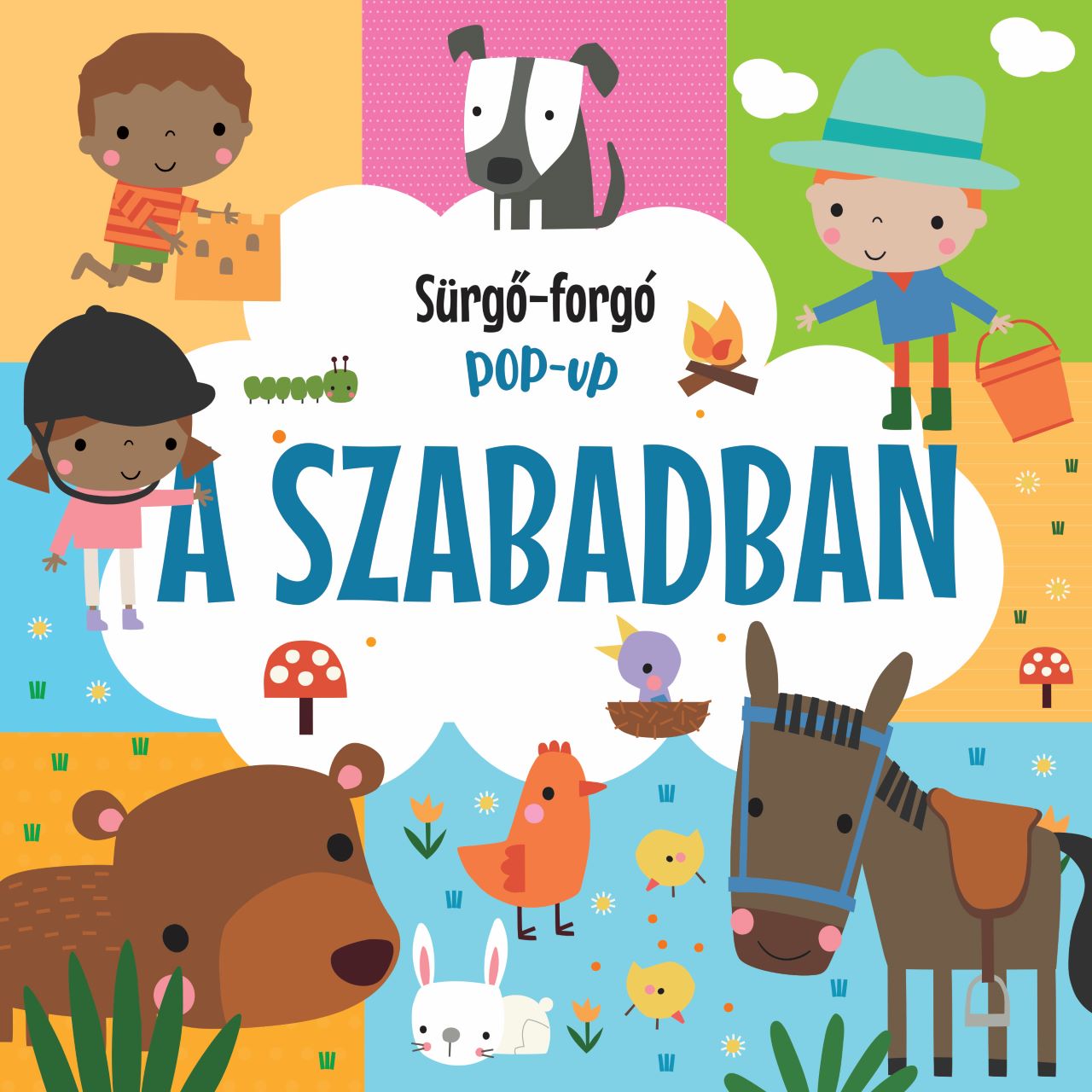 A Szabadban - Sürgő-Forgó Pop-Up