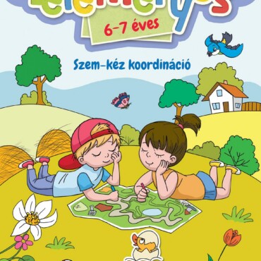 Leleményes 6-7 Éves  Szem-Kéz Koordináció  Matricás Foglalkoztatófüzet