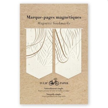 Mágneses Könyvjelző Clairefontaine Tulip Paper, 10,5X15,5Cm