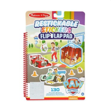 M&D, Kreatív Játék, Újrahasználható Matrica Füzet, Mancs Őrjárat, Küldetések