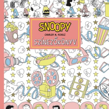 Snoopy Színezőkönyv
