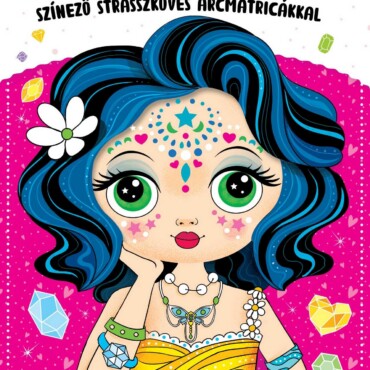 Csillogó Gyémántok - Színező Strasszköves Matricákkal