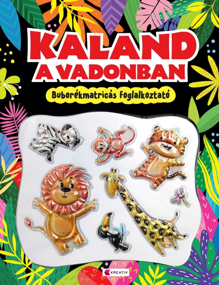 Kaland A Vadonban - Buborékmatricás Foglalkoztató