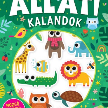 Állati Kalandok - Mozgó Szemes Matricák