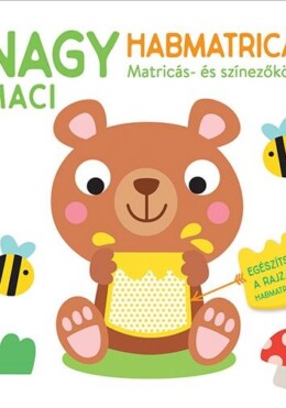 Nagy Habmatricák - Maci - Matricás- És Színezőkönyv