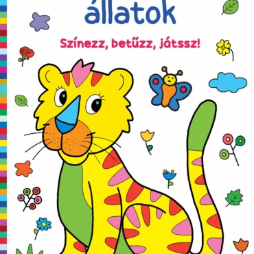 Csodálatos Állatok  Színezz, Betűzz, Játssz!
