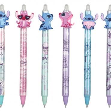 Cool Pack Radírozható Toll, Nyomógombos, Disney Stitch Pastel /36