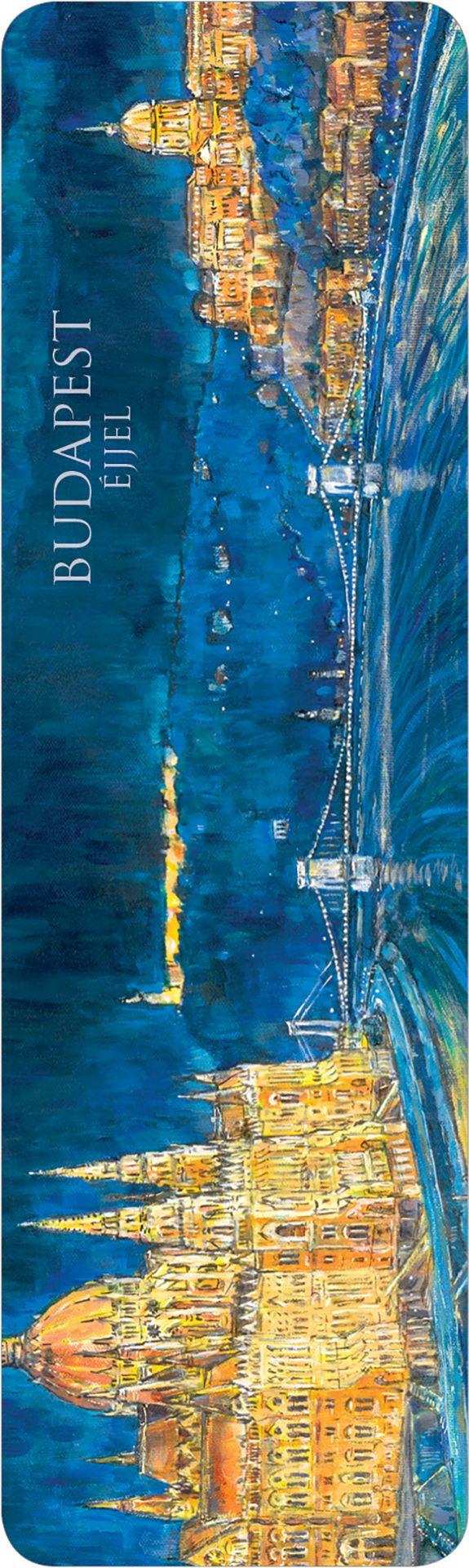 Könyvjelző Kj00 - Bp. Éjjel - Országház És Vár