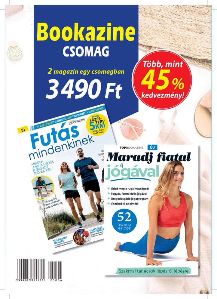Bookazine Csomag: Trend Bookazine 22/4: Futás Mindenkinek + Top Bookazine 24/3: