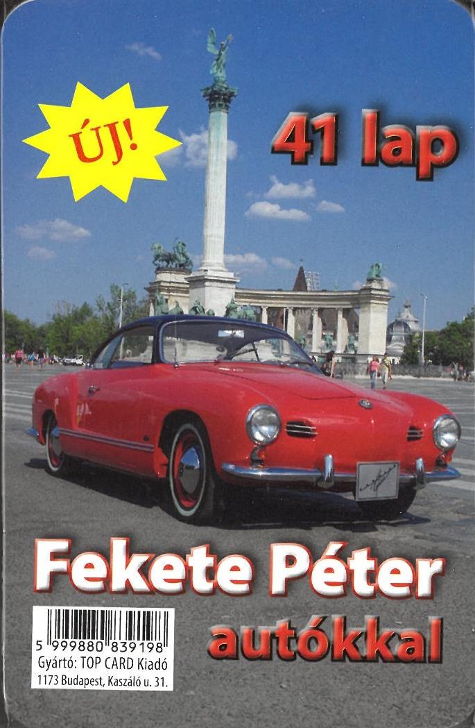 Fekete Péter Autókkal - Új