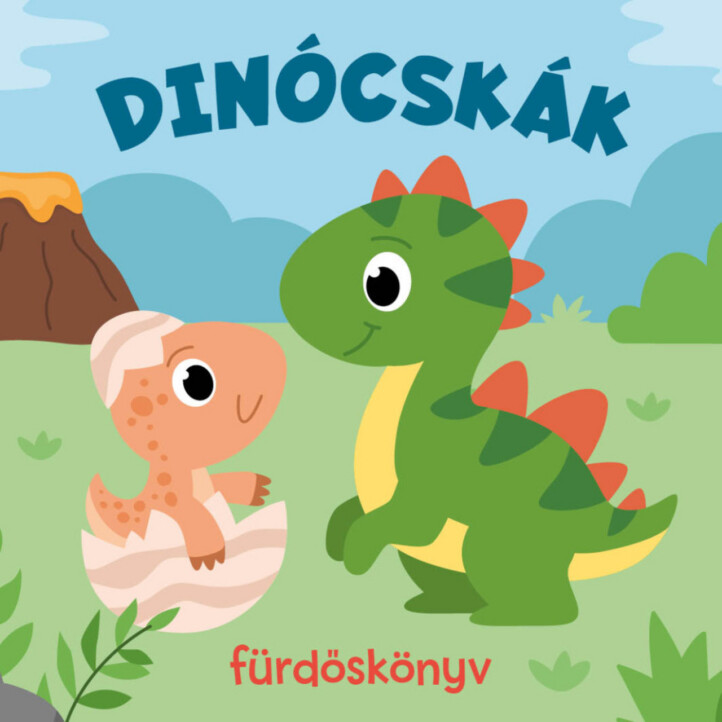 Dinócskák - Fürdőskönyv Pancsis Játékokkal
