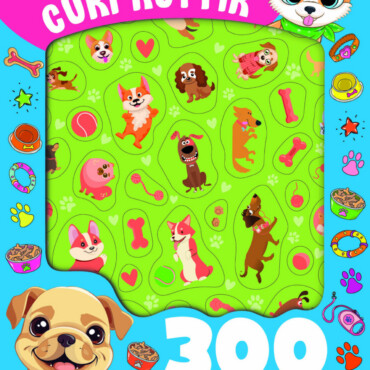 Cuki Kutyik - 300 Csillámló Matricával