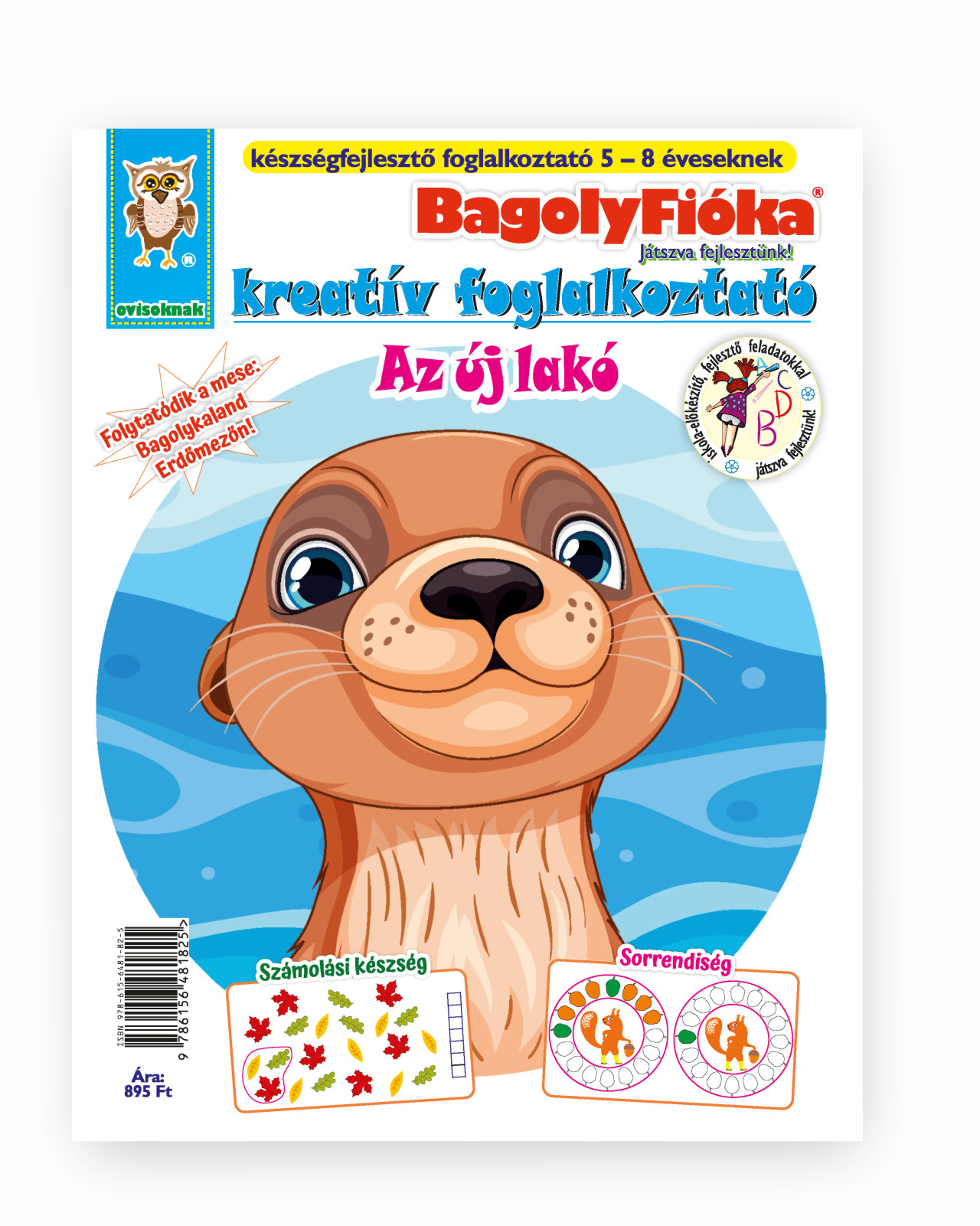 Bagolyfióka Kreatív Foglalkoztató Füzet - Az Új Lakó