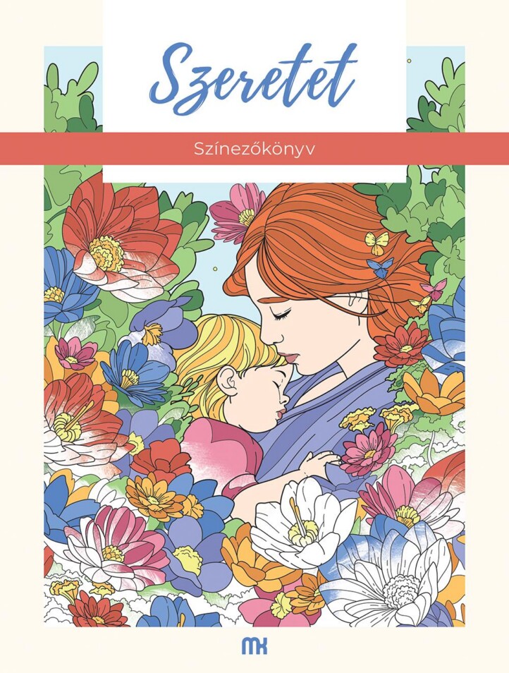 Szeretet- Színezőkönyv