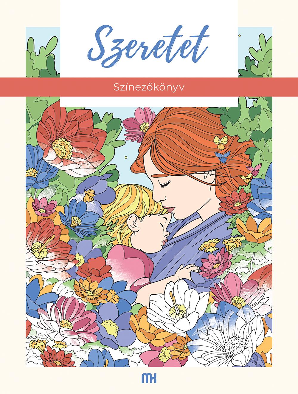 Szeretet- Színezőkönyv
