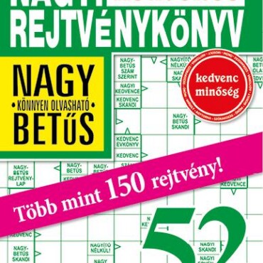 Nagyi Kedvence Rejtvénykönyv 52