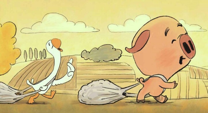 Malac És Liba Kirándul - Diafilm