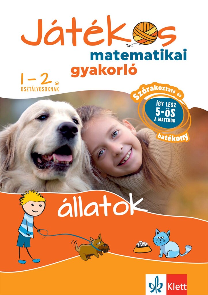 Játékos Matematikai Gyakorló 1-2. Osztályosoknak - Állatok