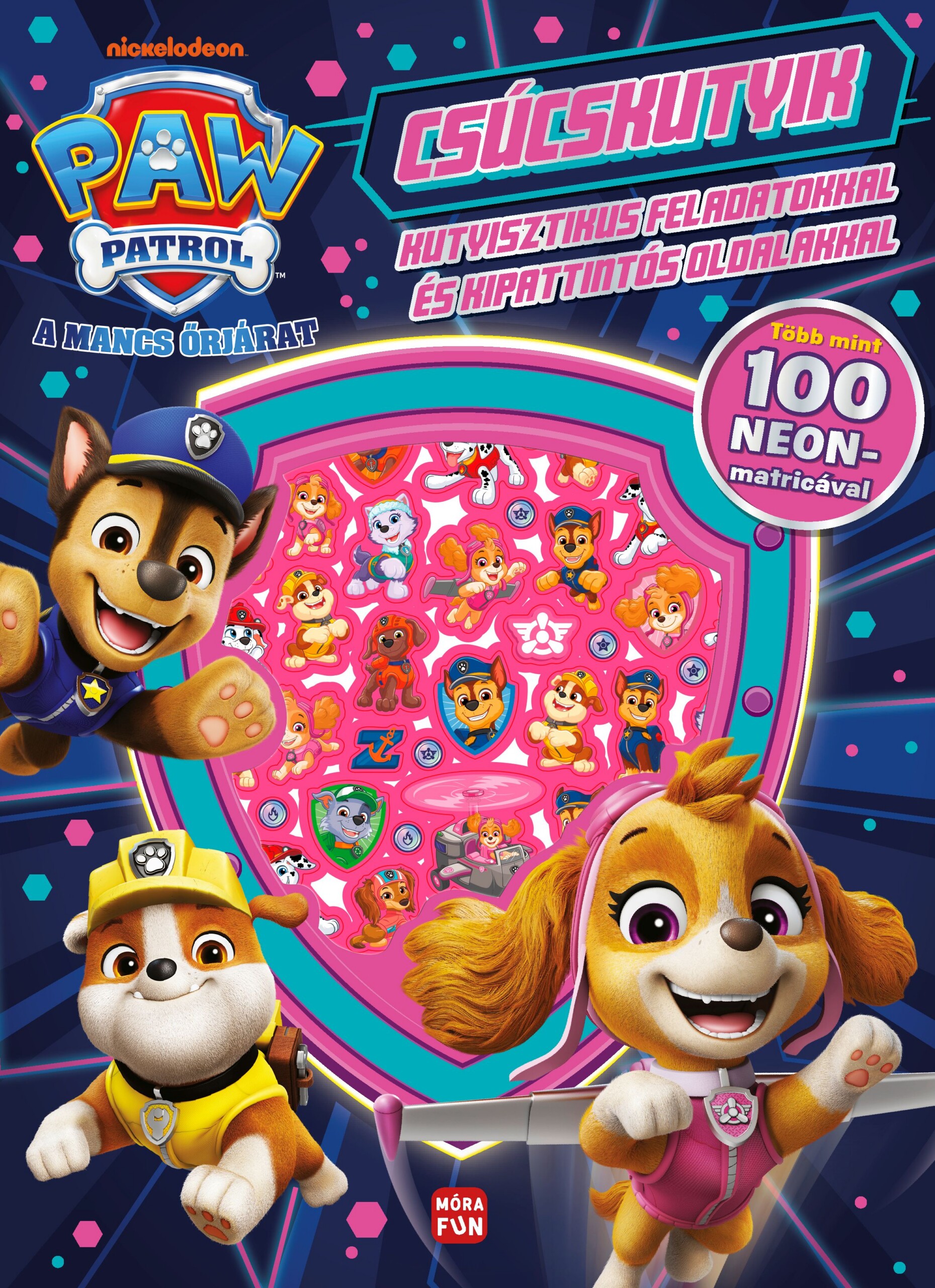 Mancs Őrjárat - Csúcskutyik - Kutyisztikus Feladatokkal És Kipanttintós Oldalak