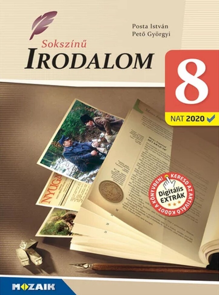 Sokszínű Irodalom 8. Tankönyv (Nat2020 + Digitális Extrák)
