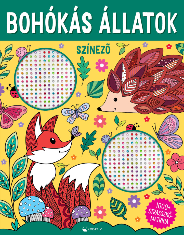 Bohókás Állatok - Színező