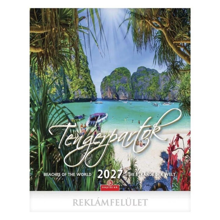 Tengerpartok Naptár 2027 (30X34)
