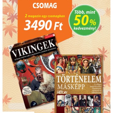 Bookazine Dupla-Csomag: Vikingek/Történelem Másképp