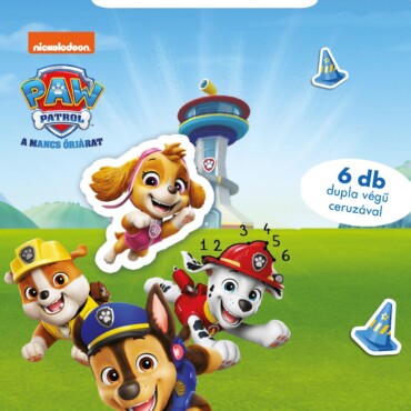 Mancs Őrjárat - Kedvenc Foglalkoztatókönyvem - Matricák, Színezők Feladványok