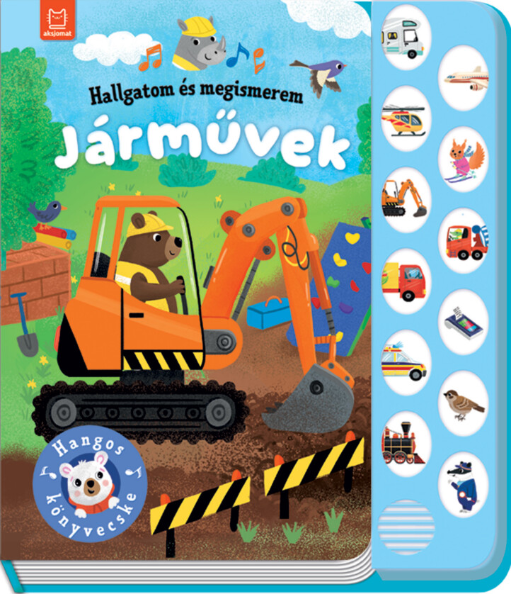 Járművek - Hallgatom És Megismerem - Hangos Könyvecske