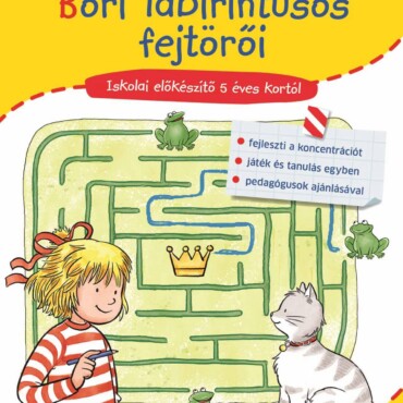 Bori Labirintusos Fejtörői - Iskolai Előkészítő 5 Éves Kortól