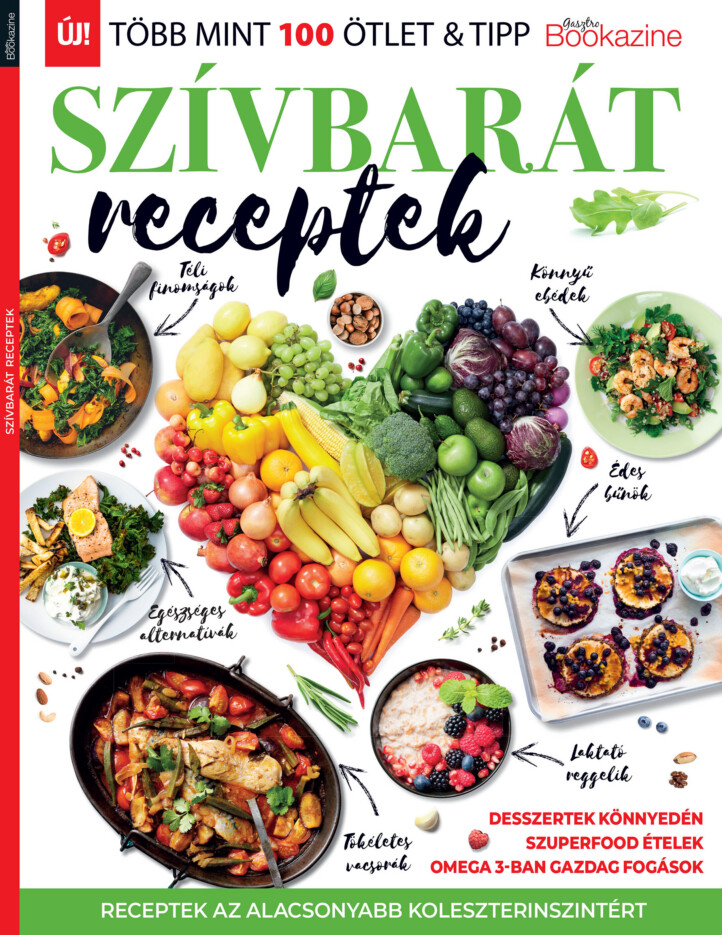 Szívbarát Receptek - Gaszto Bookazine 2025/4