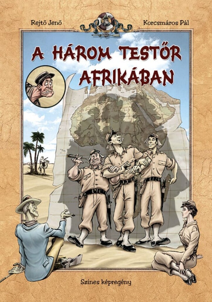 A Három Testőr Afrikában - Színes Képregény
