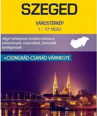 Szeged Várostérkép + Csongrád-Csanád Vármegye (1:17500 Vt22)