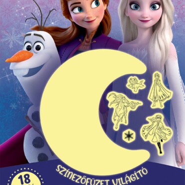 Színezőfüzet Világító Tetkókkal - Jégvarázs