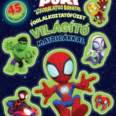 Póki És Csodálatos Barátai - Foglalkoztatófüzet Világító Matricákkal